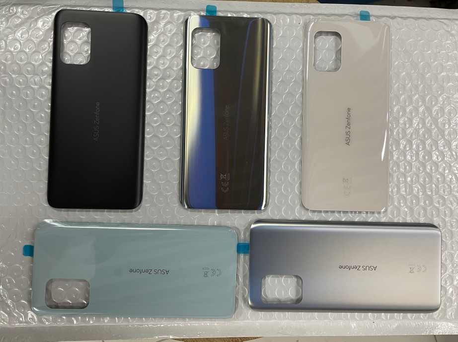 华硕zenfone8 zs590ks zs590kl玻璃后盖尾插排线 卡托 镜片带支架 3C数码配件 手机零部件 原图主图