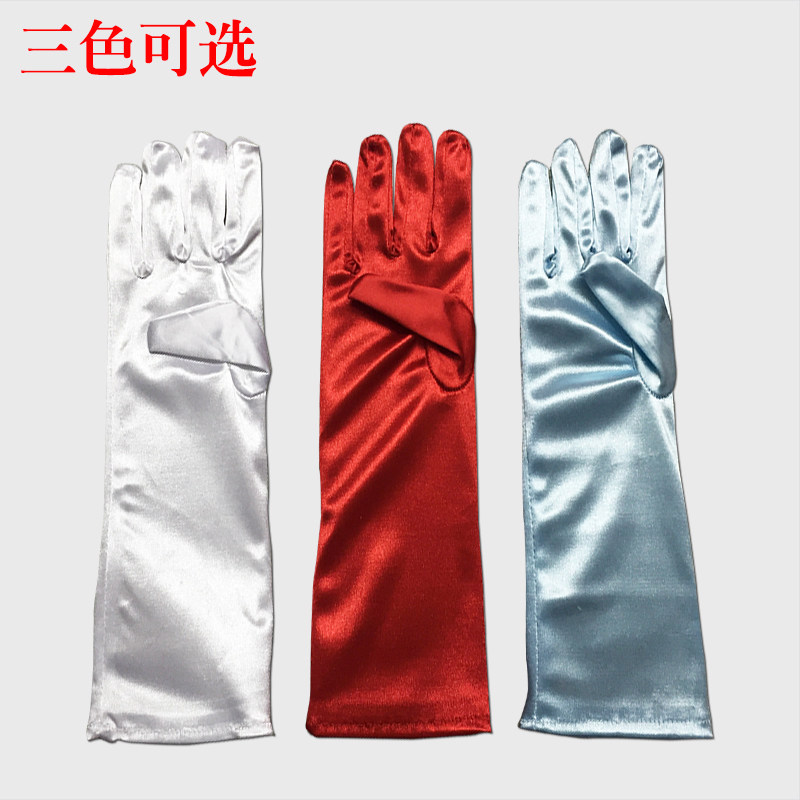 Girls princess dress Wedding dress gloves children white Fingers Long gloves marry Flower girl full dress Accessoriesin the Children/Baby/Family fitted , Hat/Muffler/Masks/Gloves/Earmuffs/Booties , Gloves  category - from Buy2taobao.com to provide professional Taobao agent buy service