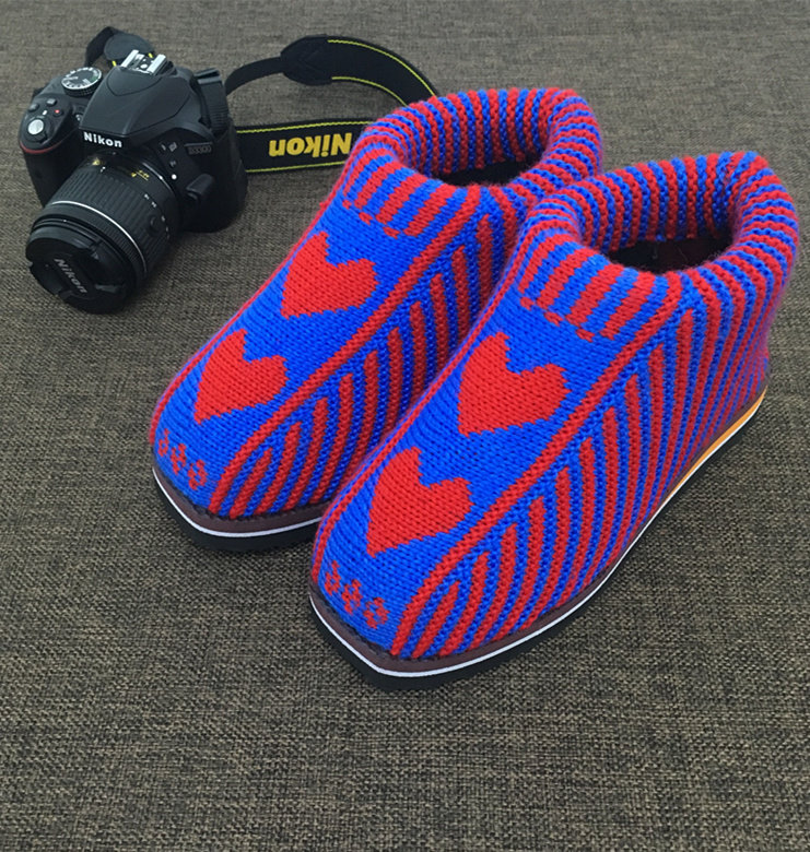 成品毛线棉鞋手工毛线鞋针织毛线棉拖鞋毛线鞋子男女款编织保暖鞋,居家布艺,居家棉拖/棉鞋,淘宝优惠券,粉丝福利购,淘宝优惠卷