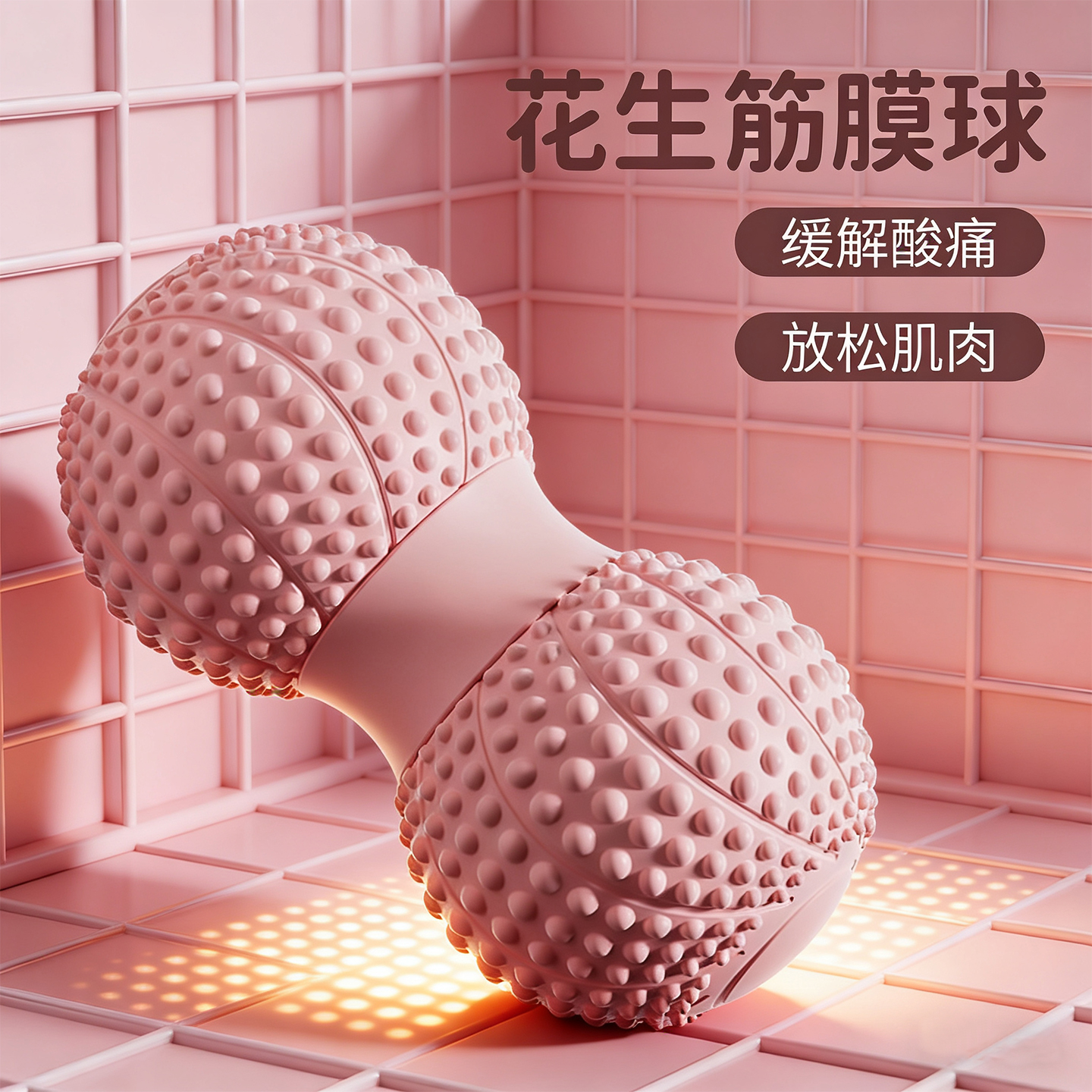 花生球筋膜球按摩肌肉放松肩胛骨