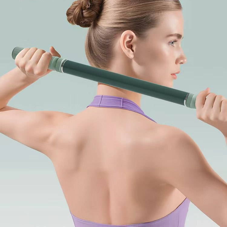 瑜伽筋膜棒肌肉按摩滚轮放松健身训练跑步松解后背腿部辅助拉伸器