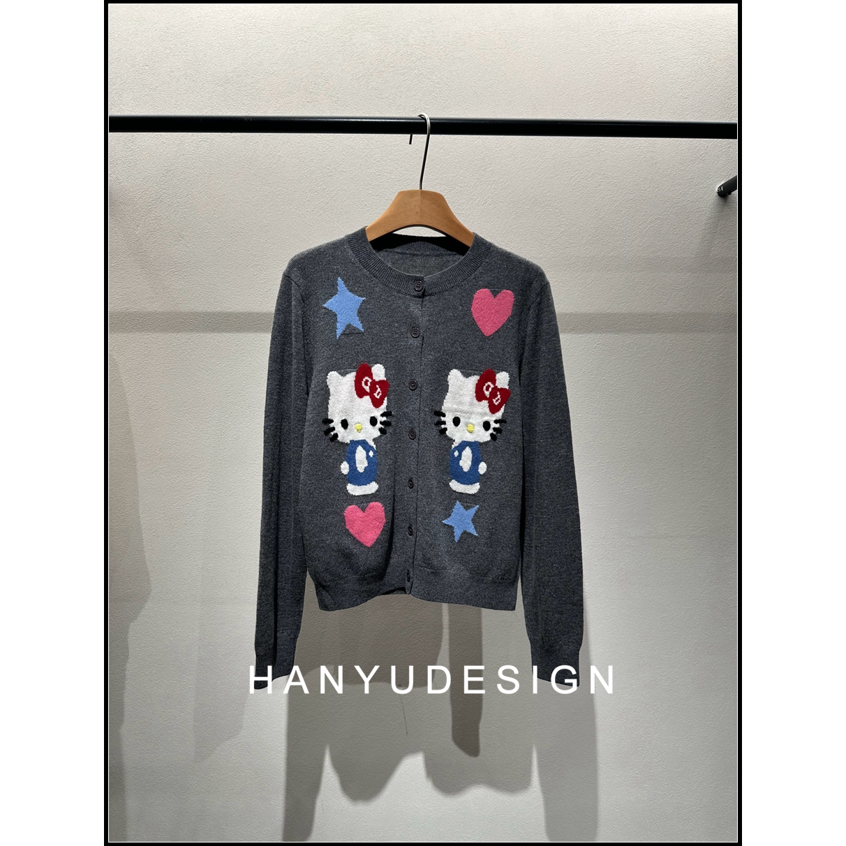 韩钰DESIGN减龄软糯毛衣