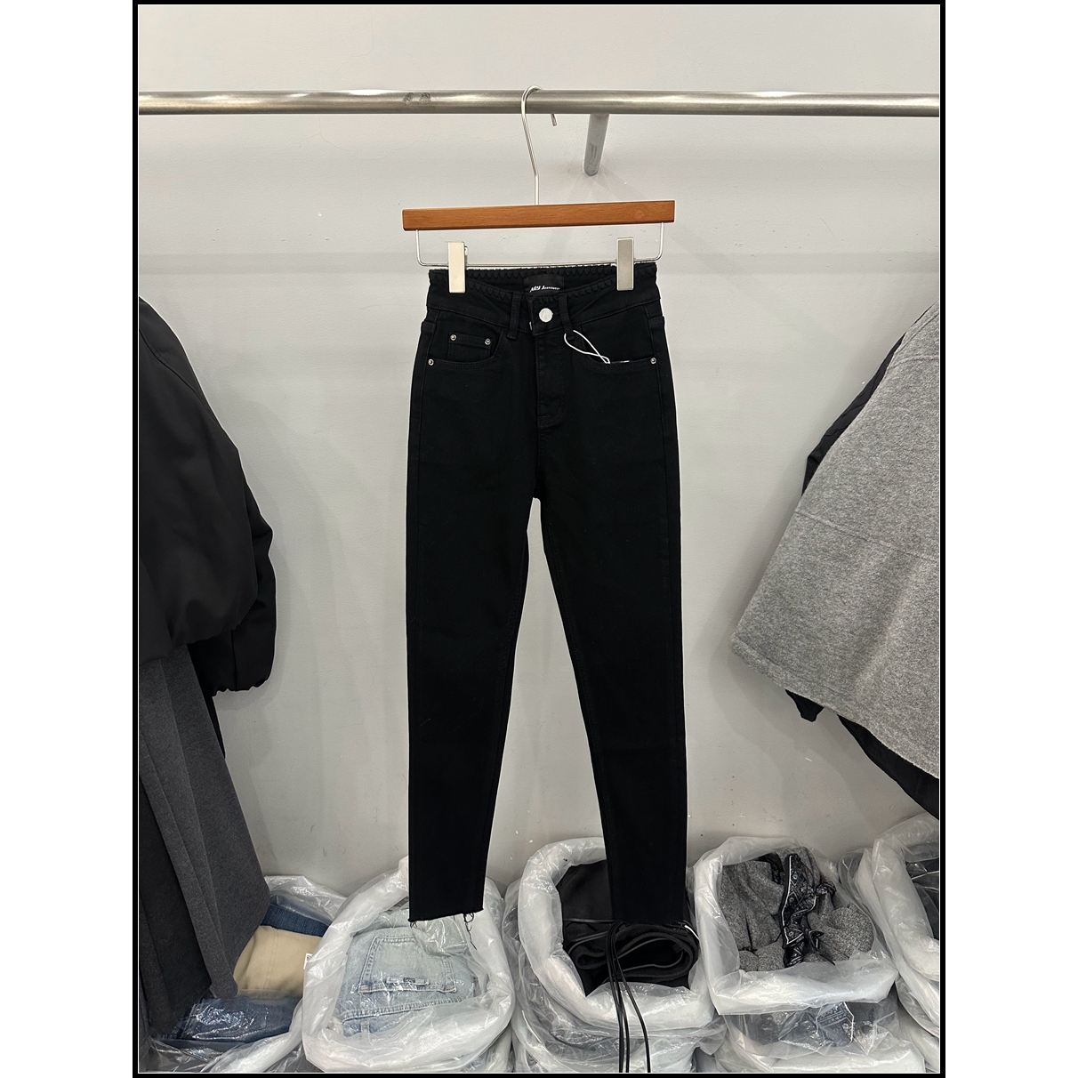 【韩钰DESIGN】牛仔裤女