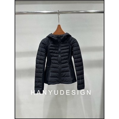 韩钰DESIGN时尚轻薄连帽羽绒服