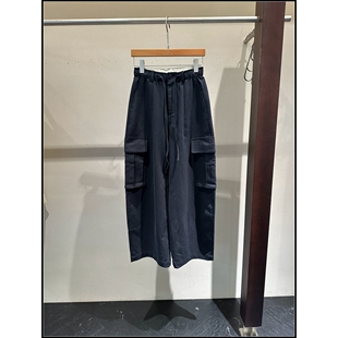 风休闲多口袋阔腿裤 工装 26早春新款 女 韩钰DESIGN