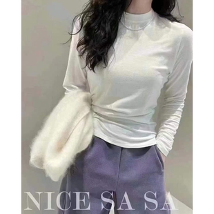 B入 店主推荐 打底王者 弹力舒适打底衫 T恤女 长袖 韩钰DESIGN