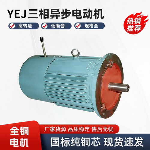 全铜YEJ电磁制动三相交流电动机