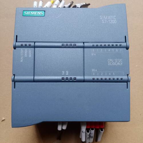 议价S7-1200 CPU 1212C DC/DC/RLY PLC控制器 工控自动化模块维修