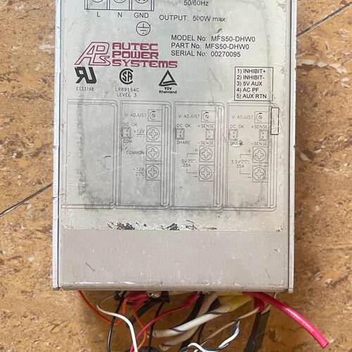 议价MFS50-DHW0 AUTEC工业工控多路输电源维修