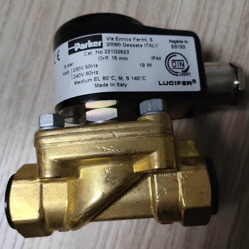 议价221G2523电磁阀 Parker工业工控黄铜流体控制阀维修