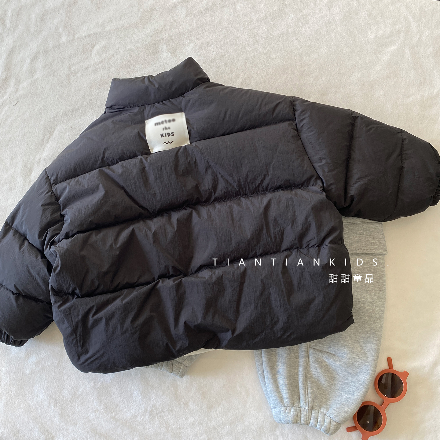 男童立领羽绒服拉链衫外套冬款