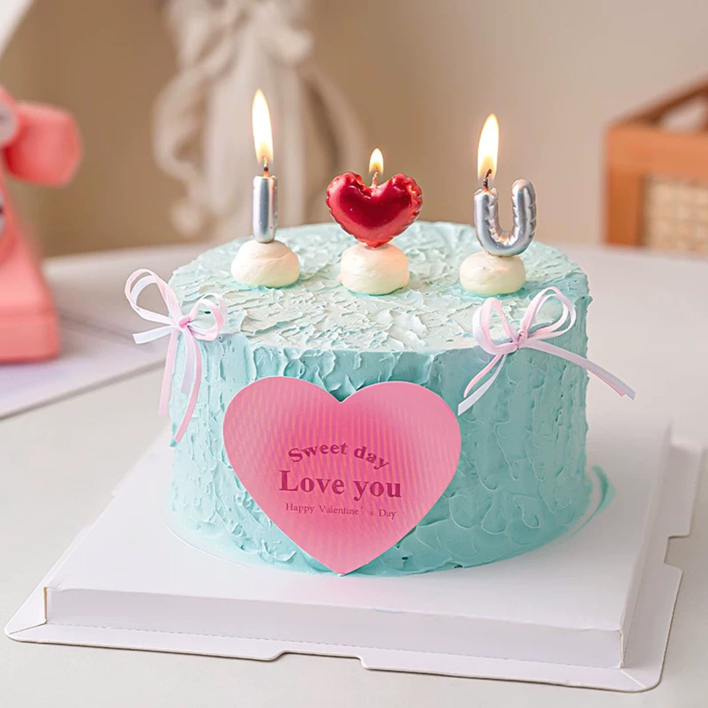 七夕情人节蛋糕装饰爱心卡片I love you蜡烛插件情侣表白节日装扮,节庆用品/礼品,节日装扮用品,淘宝优惠券,粉丝福利购,淘宝优惠卷