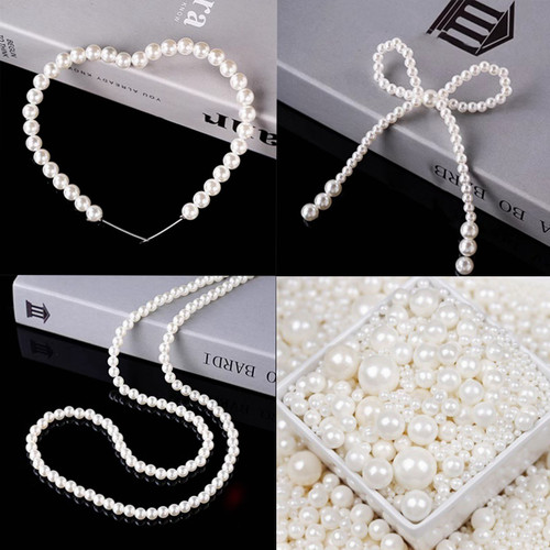 珍珠蝴蝶结蛋糕装饰品摆件