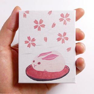 日本香彩堂 HANGA【樱花兔】 7厘米短线香 20克 香薰 满百包邮