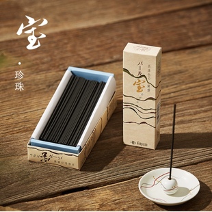 KUNJUDO薰寿堂珍珠微烟 茉莉花水蜜桃线香日本净化空气去异味舒缓