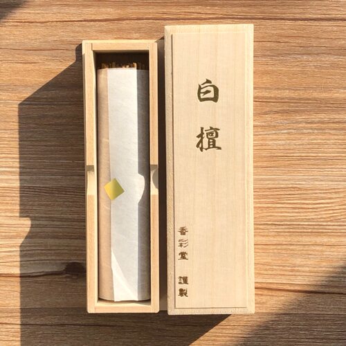 助眠放松白檀线香日本熏香香彩堂