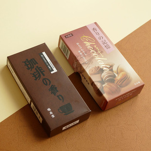 强烈推荐 鸠居堂咖啡/孔官堂巧克力家用室内线香安神熏香空气净化