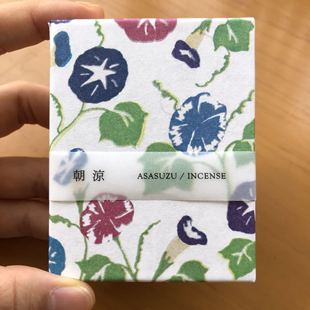 日本香彩堂HANGA朝凉 短线香 熏香 日式线香 清凉之风 薄荷麝香