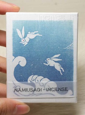 日本香彩堂 HANGA【海波兔】 7厘米短线香 20克 香薰 满百包邮