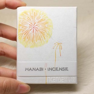 日本香彩堂 HANGA 【烟花】 7厘米短线香 20克 香薰 满百包邮