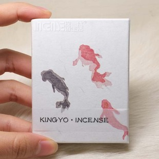 日本香彩堂 HANGA【金鱼】 7厘米短线香 20克 香薰 满百包邮