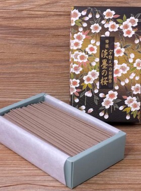 日本香堂 Nippon Kodo 宇野千代【特撰淡墨之樱】香薰 白檀+樱花