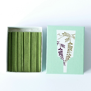 日本香彩堂 ひがしやま【紫藤】 7厘米短线香 香薰 满百包邮