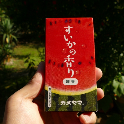 日本龟山西瓜味吃货系列线香