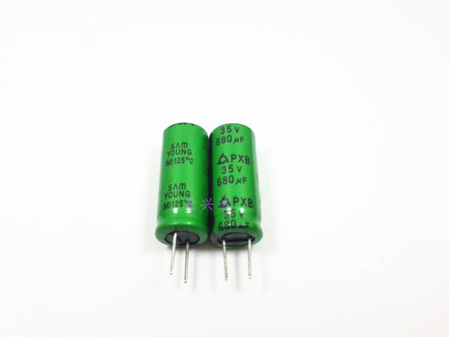 全新原装韩国三莹 PXB 耐高温 电解电容 35V680UF 680UF35V 10*25