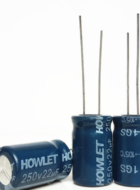 全新原装驱动电源 高频 电解电容 250V22UF 22UF250V 体积：13*20