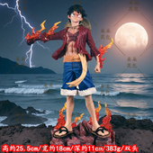 Piece 动漫周边礼物 One MAX 站姿路飞草帽团2.0手办模型摆件