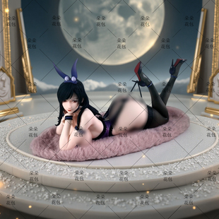 动漫周边收藏品摆件最终幻想兔女郎趴姿蒂法手办二次元美少女潮玩