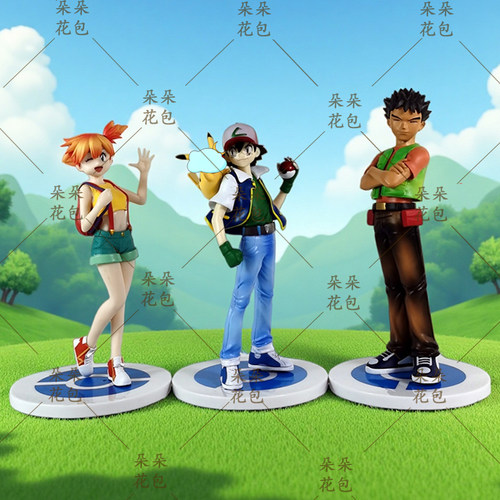 MG无印小智小霞小刚大号高配版GK公仔手办动漫二次元潮玩模型摆件