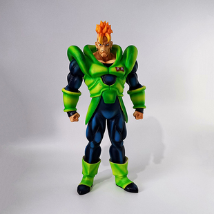 桌搭機箱擺件人造人16號GK手辦模型動漫周邊潮玩禮物 七龍珠二次元