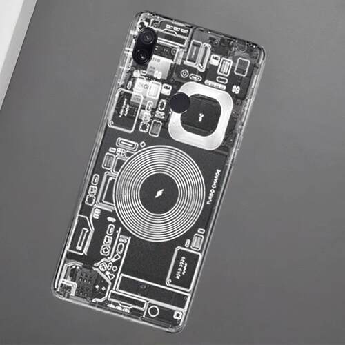 适用红米Note7后盖塑料替换后屏