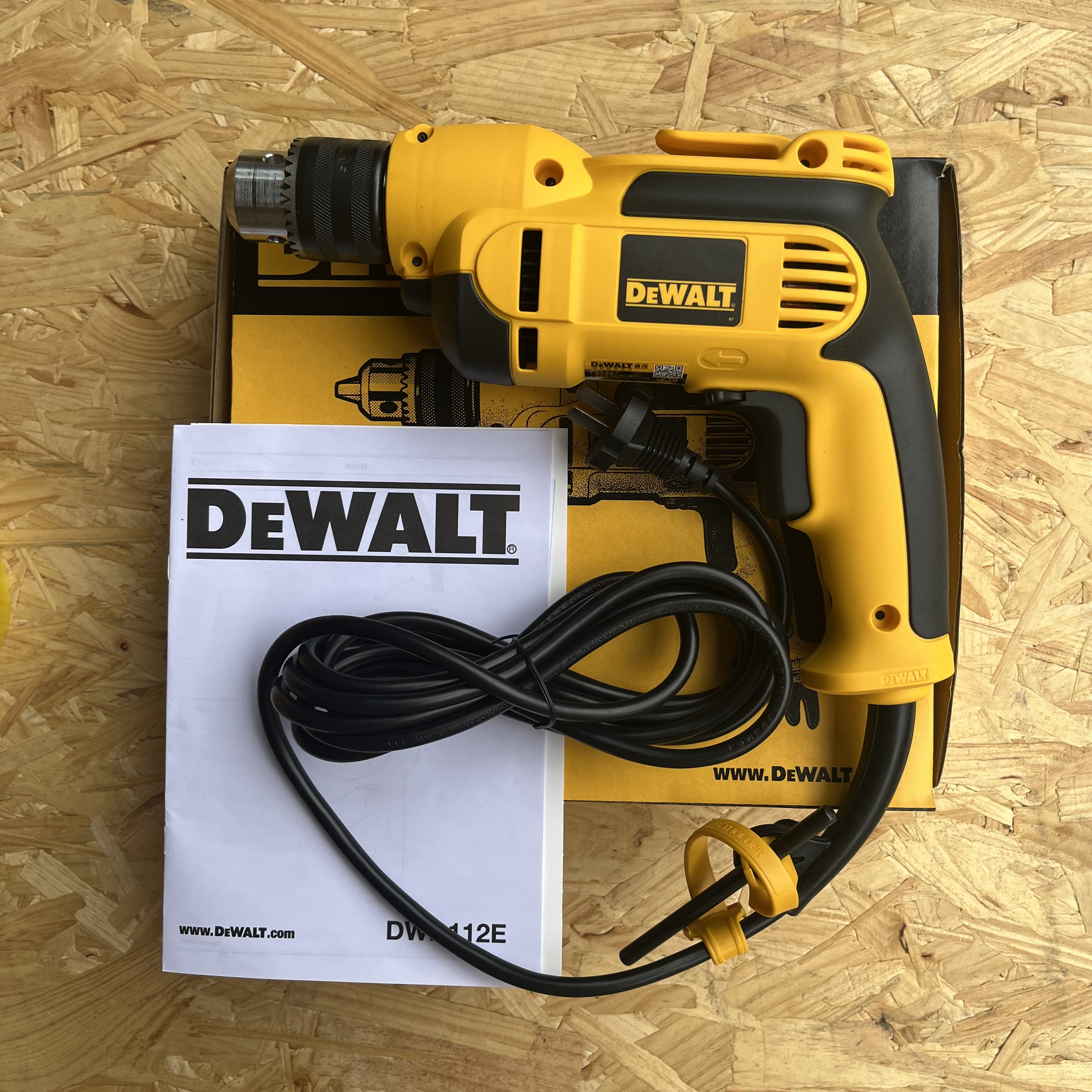 得伟DWD112E大功率正反钻