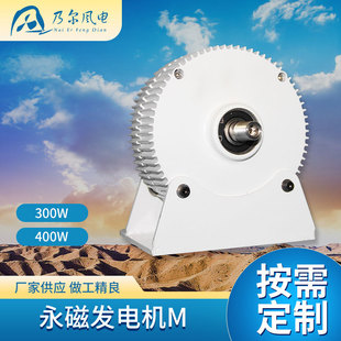 乃尔风电M型300W400W12V24V永磁发电机三相交流电耐酸抗腐蚀性强