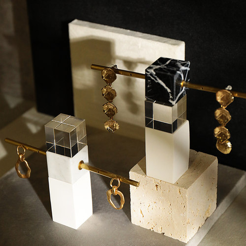 大理石耳环展示陈列架