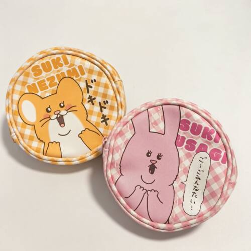 日单 可爱卡通老鼠兔子 创意零钱包 小物件收纳包 卡包 化妆包