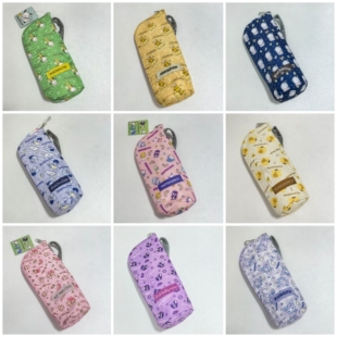 日单 可爱卡通三丽家HelloKitty 小羊角落生物 水壶保温袋 收纳包