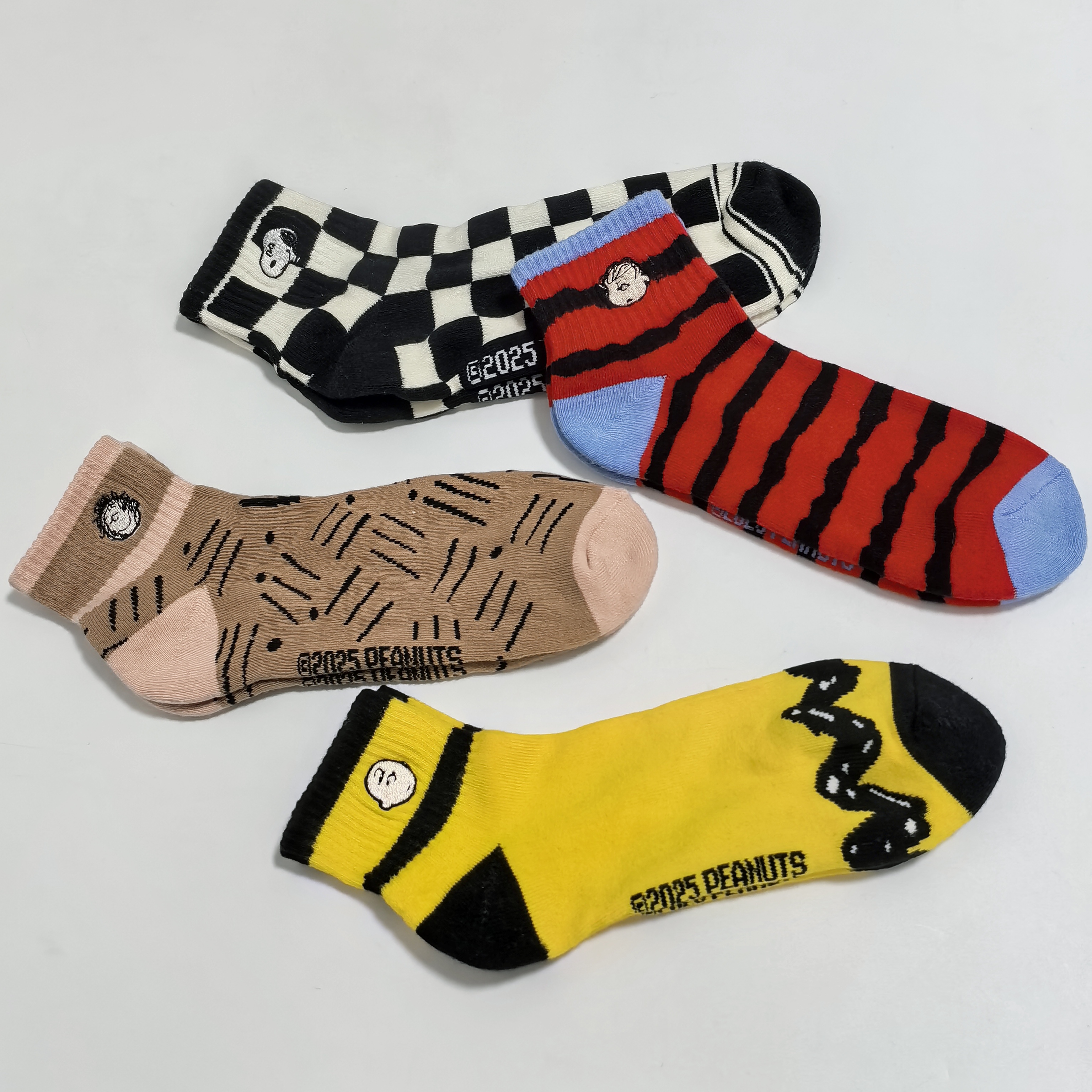 日单 可爱卡通史努比 刺绣秋冬 成人袜子 短袜