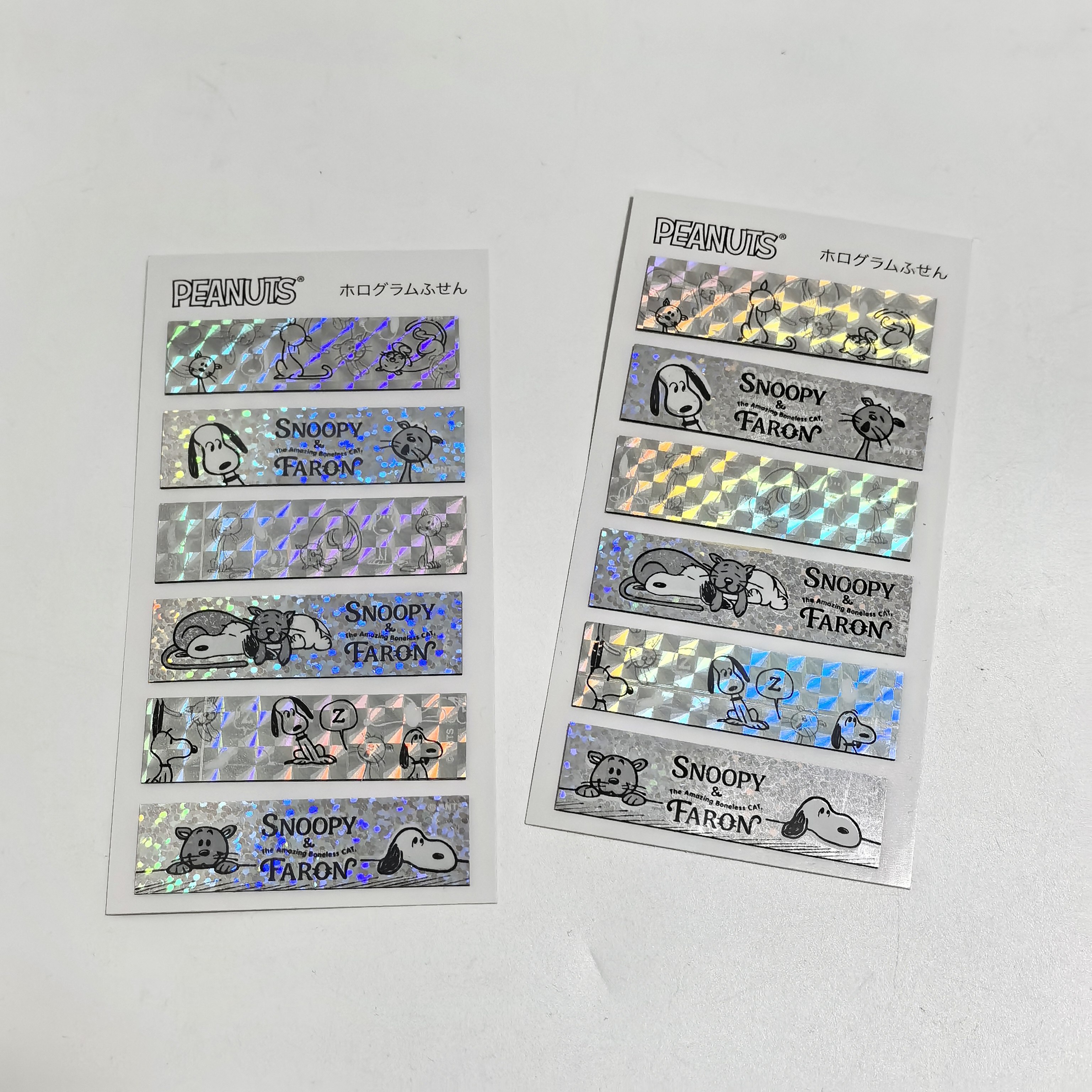 日单 可爱卡通史努比镭射 便利贴