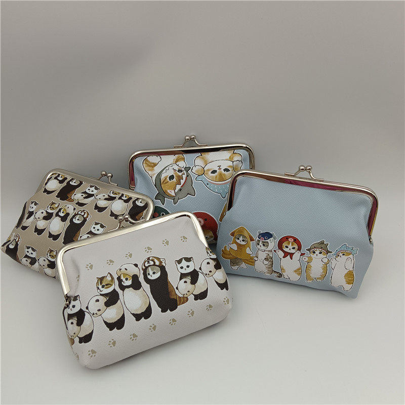 日单 可爱卡通 鲨鱼猫炸虾猫 pu口金包 创意零钱包 收纳包 手拿包,节庆用品/礼品,创意零钱包,淘宝优惠券,粉丝福利购,淘宝优惠卷