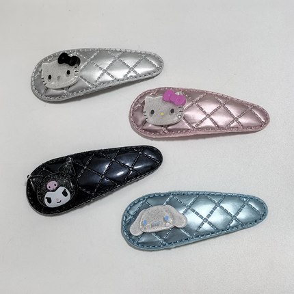 日单 可爱卡通三丽家HelloKitty玉桂狗 发夹 边夹 刘海夹发饰