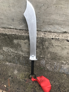 话剧舞台演出道具红军大刀三八大盖话剧表演兵器红色娘子木刀砍刀