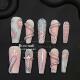 蛇来运转穿戴甲机械粉蛇纯手工穿戴美甲贴片成品假指甲美甲484