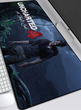 神秘海域4鼠标垫Uncharted 4A thiefs end盗贼末路游戏周边键盘垫