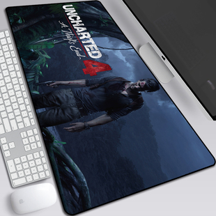 神秘海域4鼠标垫Uncharted 4A thiefs end盗贼末路游戏周边键盘垫