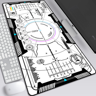 狂热霜冻暴怒野兽CSGO鼠标垫新沙漠地图吃鸡反恐精英周边竞技桌垫