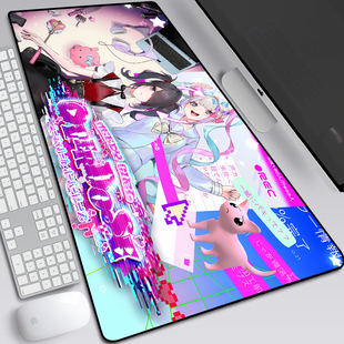 主播女孩重度依赖鼠标垫Needy Overdose超天酱糖糖周边桌垫 Girl